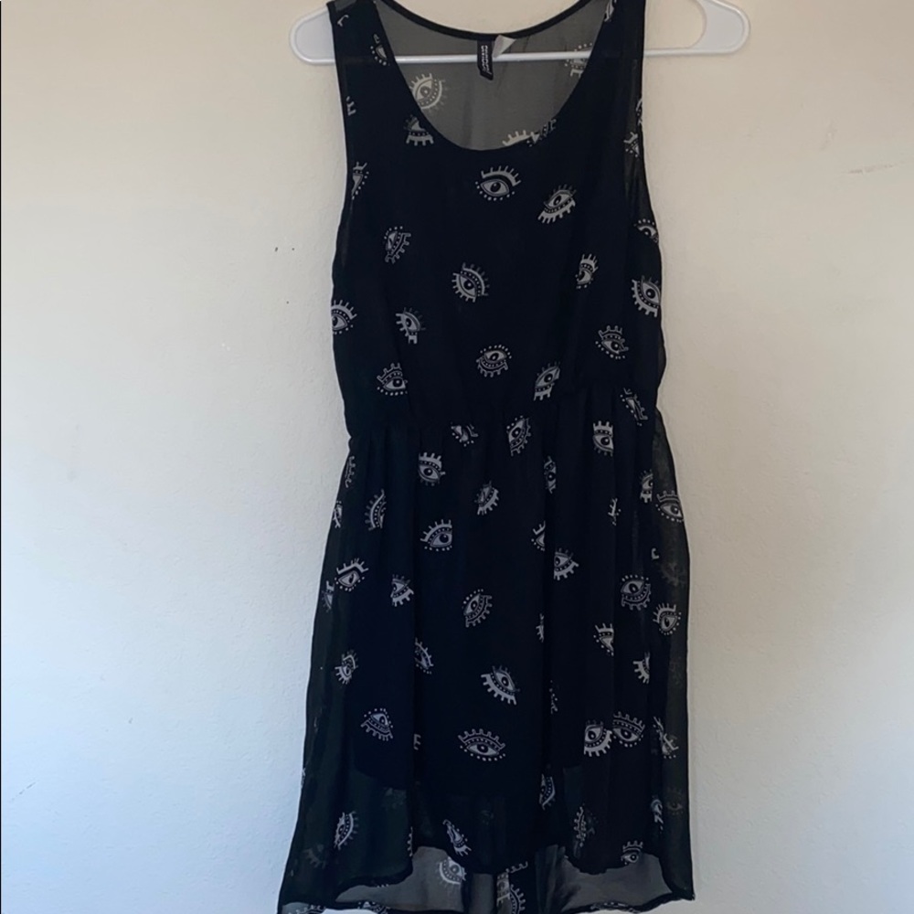 High low Printed dress